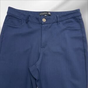 ONE 5 ONE Women’s 16 Navy Blue Stretchy Skinny Pant